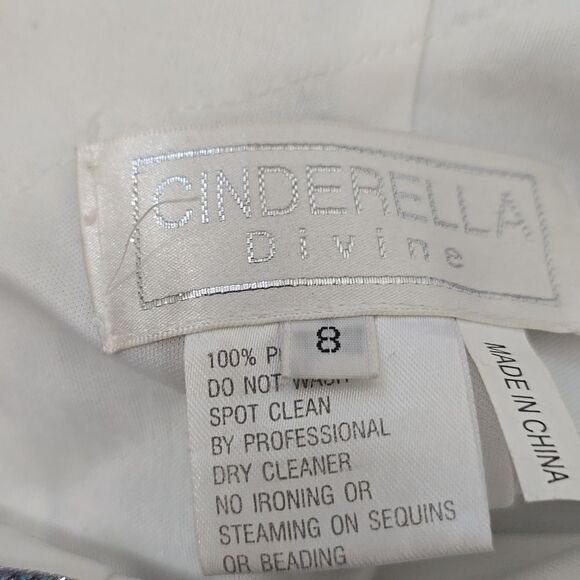 CINDERELLA DIVINE METALLIC MINI DRESS SIZE 8 - Picture 10 of 11